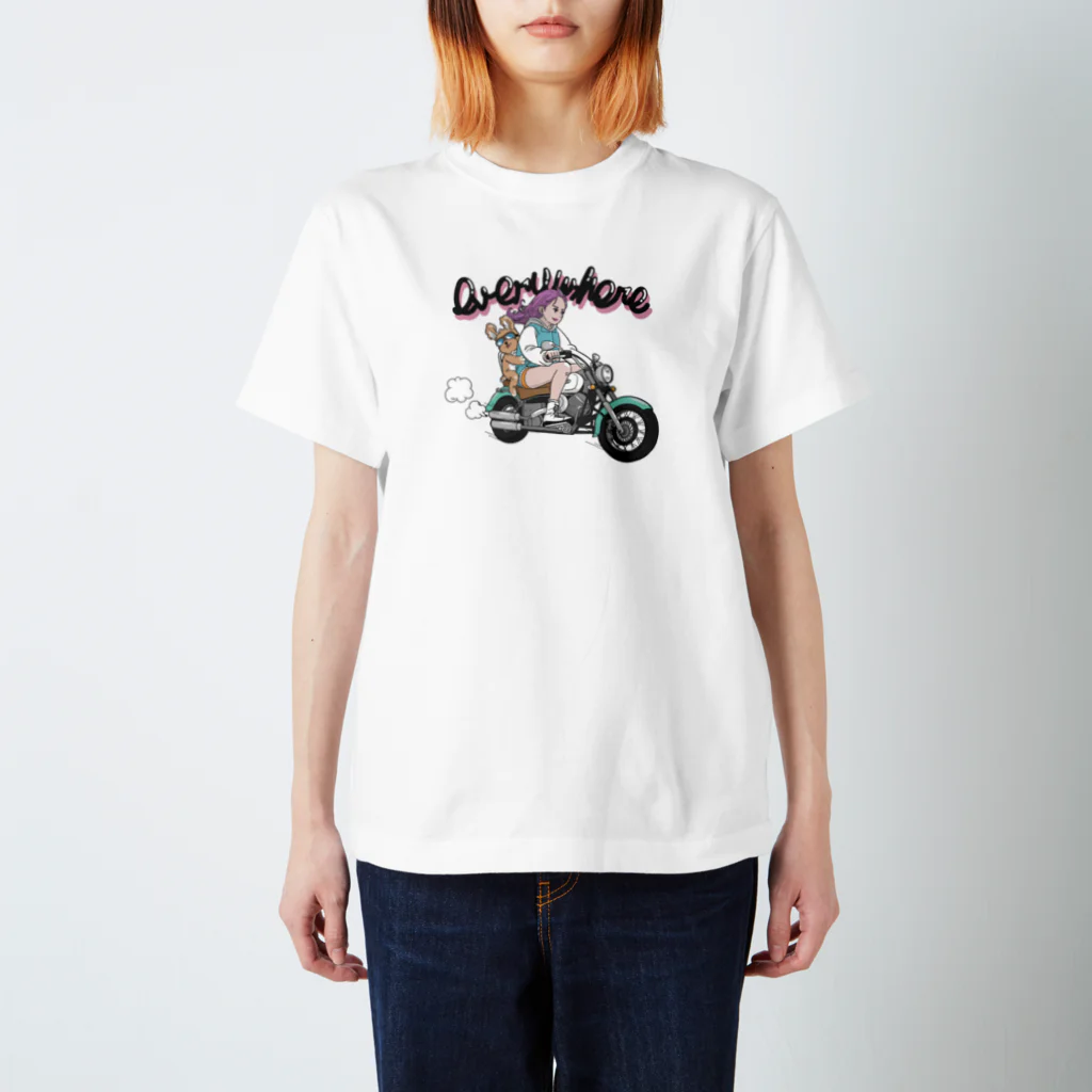 RIKAの【girl】biker2 Regular Fit T-Shirt