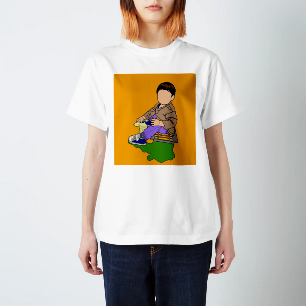 チュウのチュウのくつろぐOiっ子 スタンダードTシャツ