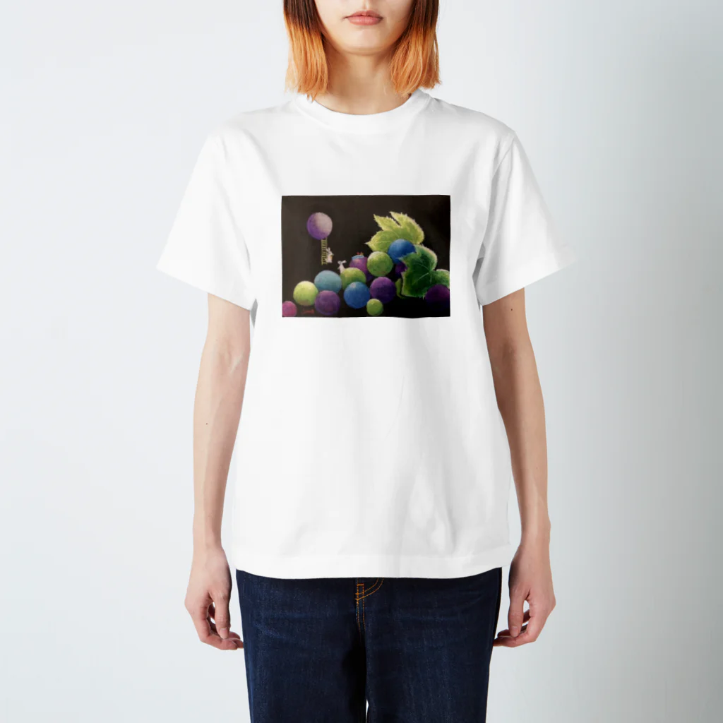 hima art laboの夜のピクニック2 スタンダードTシャツ