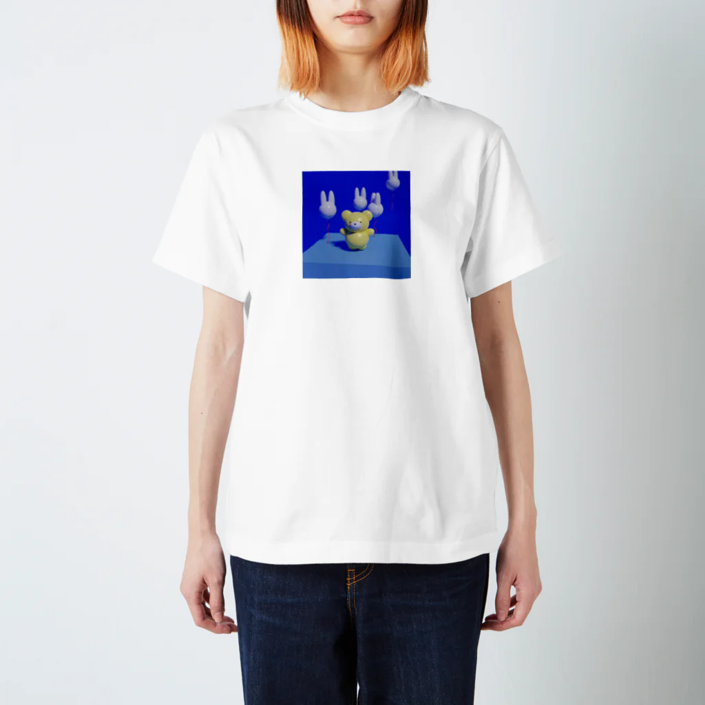 おいしいの真っ青くまさん スタンダードTシャツ