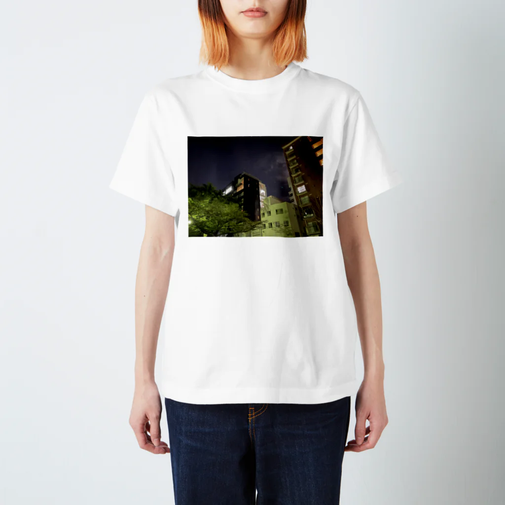 Aityの近所の夜景 Regular Fit T-Shirt