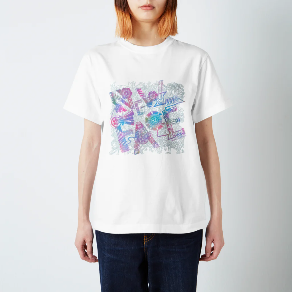 UFOchanのNewface ロゴre スタンダードTシャツ