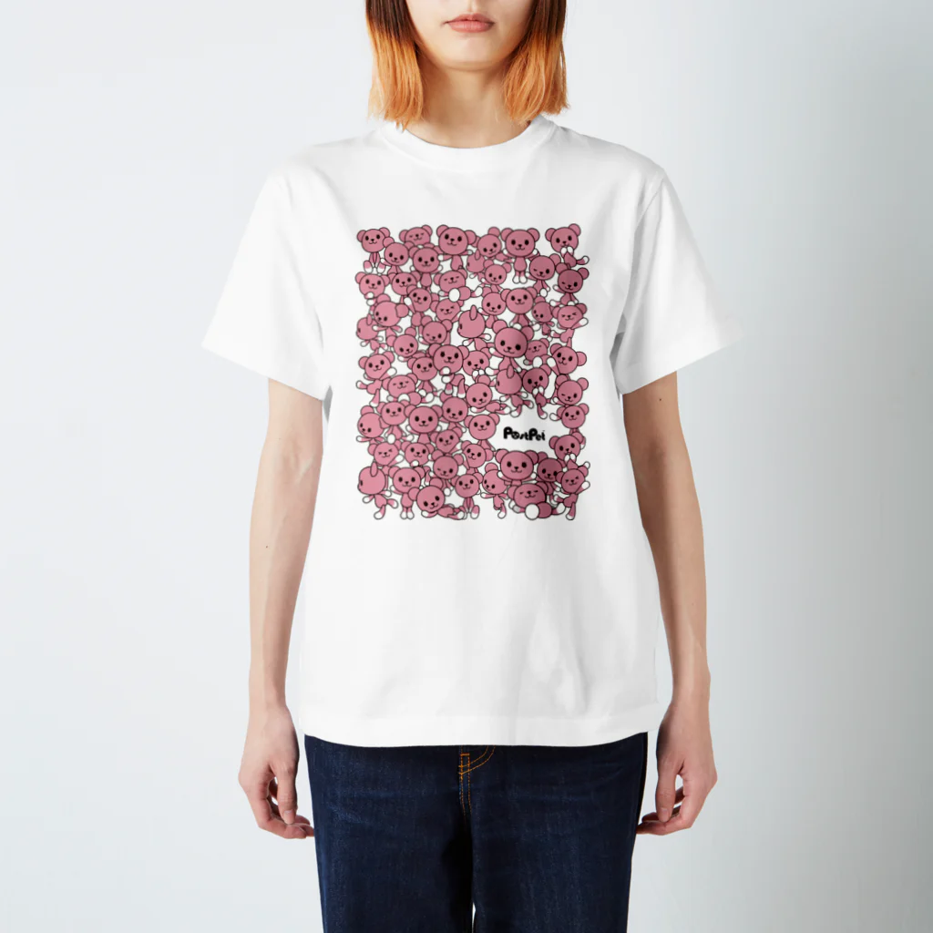 PostPet Official Shopのモモだらけ Regular Fit T-Shirt