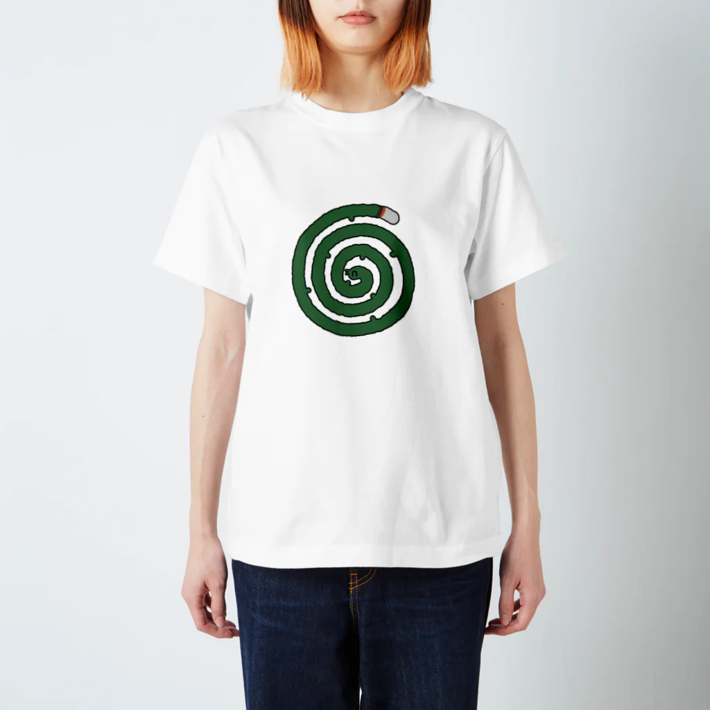 だんごむし売り場の蚊取り線香むし スタンダードTシャツ