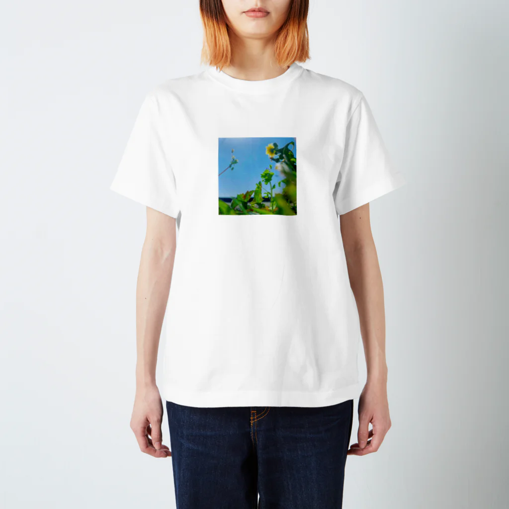 setsuchiyan_のざっそうだましい Regular Fit T-Shirt