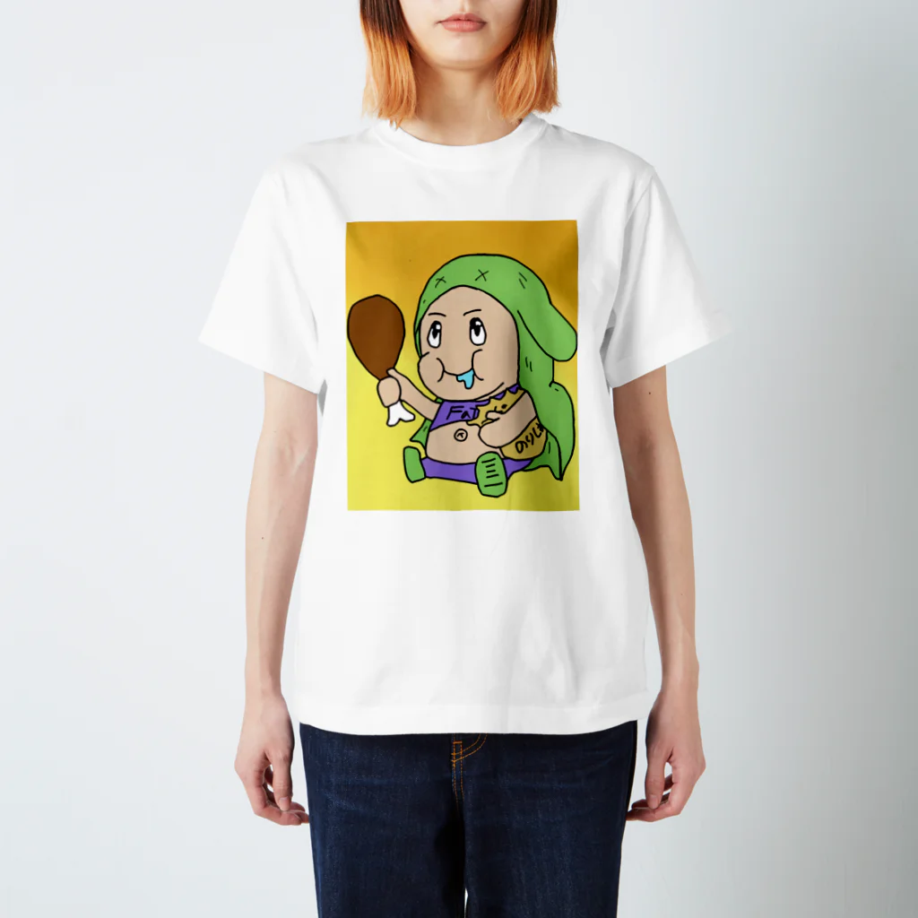 The-FATmAnのファットくん スタンダードTシャツ