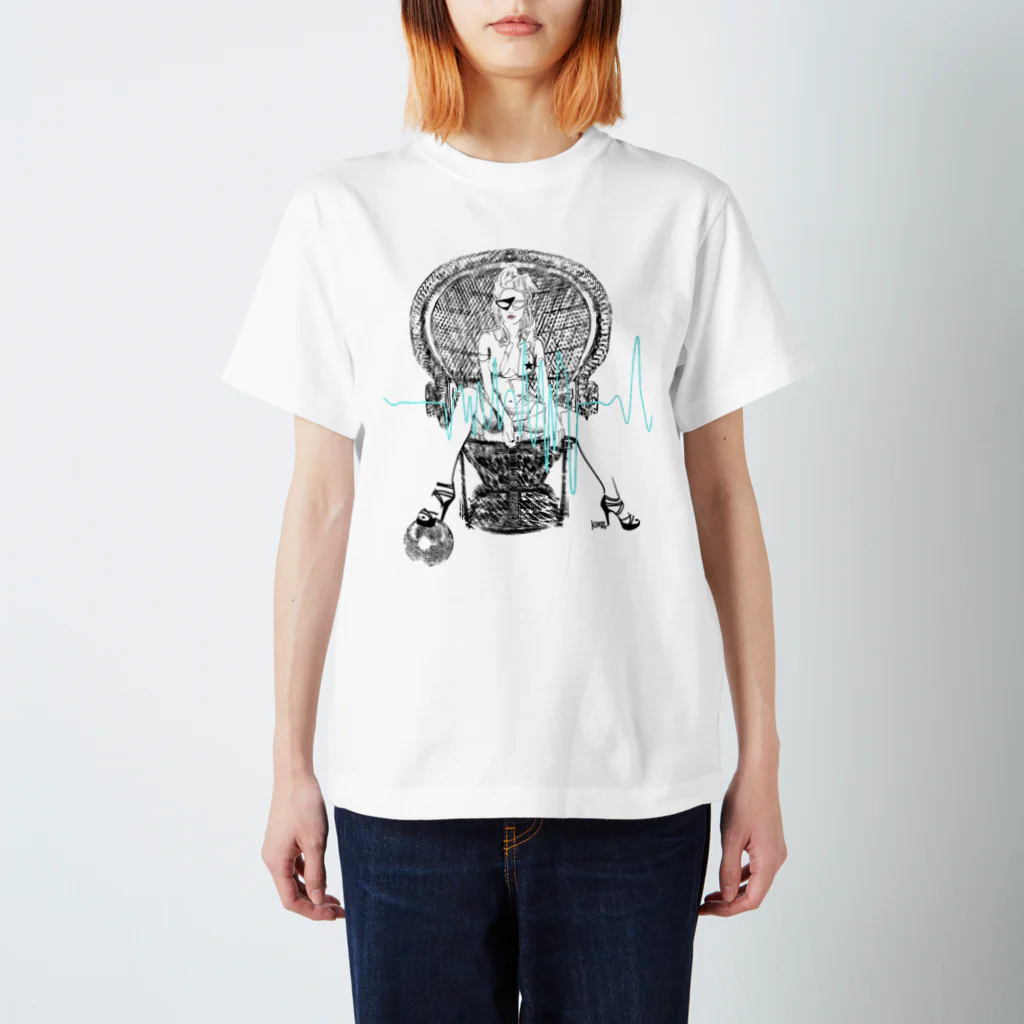 SIXTY-NINE FACTORYのBalearic Lady スタンダードTシャツ