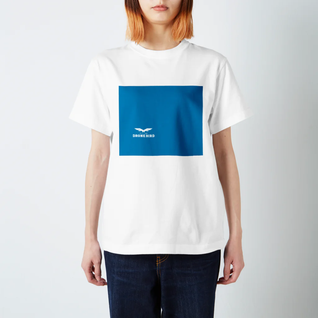 dronebirdの災害ドローン救援隊DRONEBIRDマスク01 スタンダードTシャツ