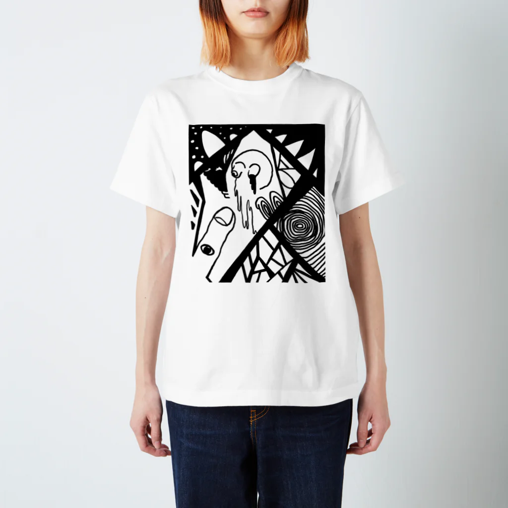 三八三のタコ Regular Fit T-Shirt