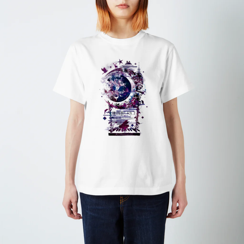 MessagEのTHE EARTH GRACE PINK Regular Fit T-Shirt