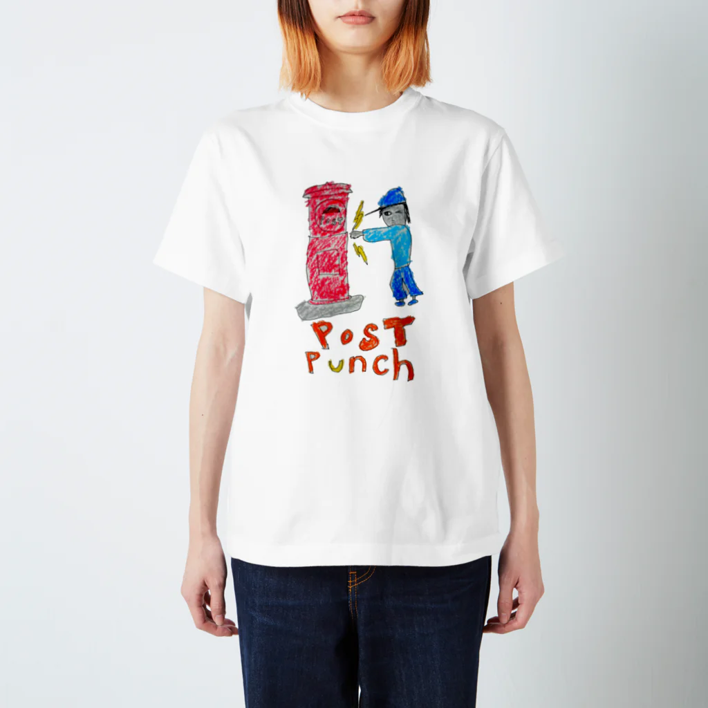 時計(&friends)のPost Punch Regular Fit T-Shirt