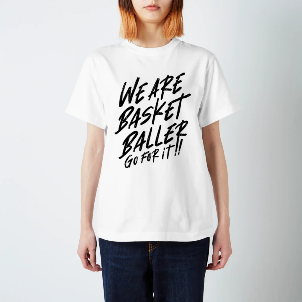 MessagEのWE ARE BASKET BALLER スタンダードTシャツ