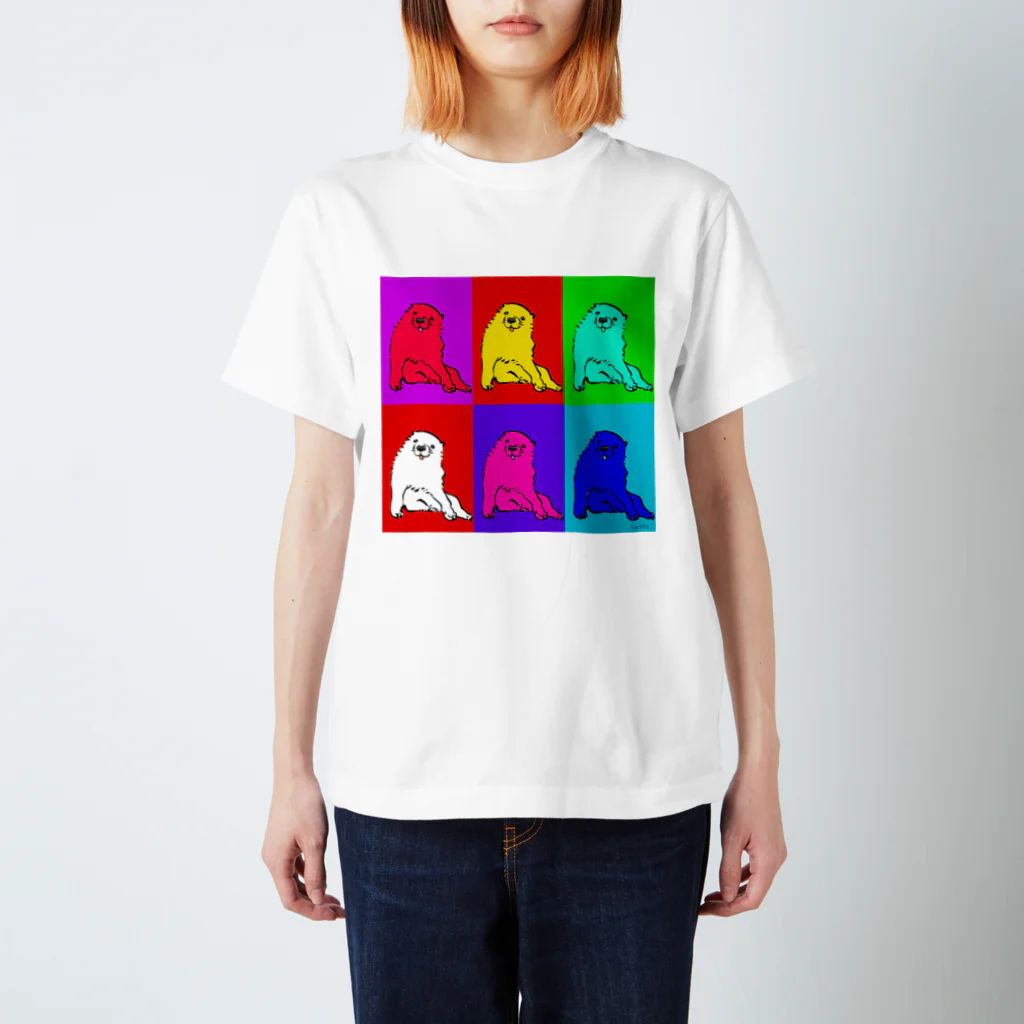 ふくふく商店の長沢芦雪の「あの犬」シリーズ Regular Fit T-Shirt