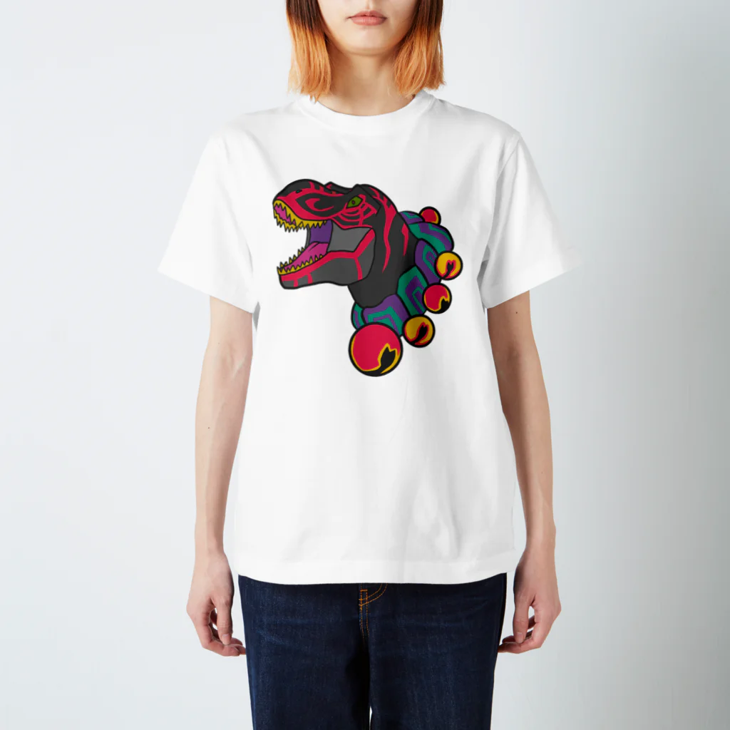 勾宵祠の恐龍神様Tシャツ Regular Fit T-Shirt