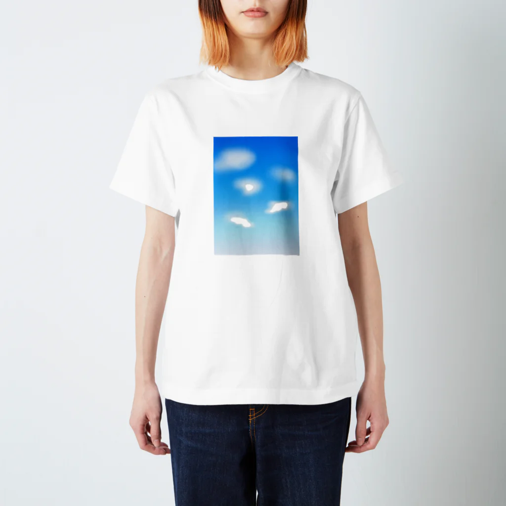 ぴーちゃんの作り置き場の青空 Regular Fit T-Shirt