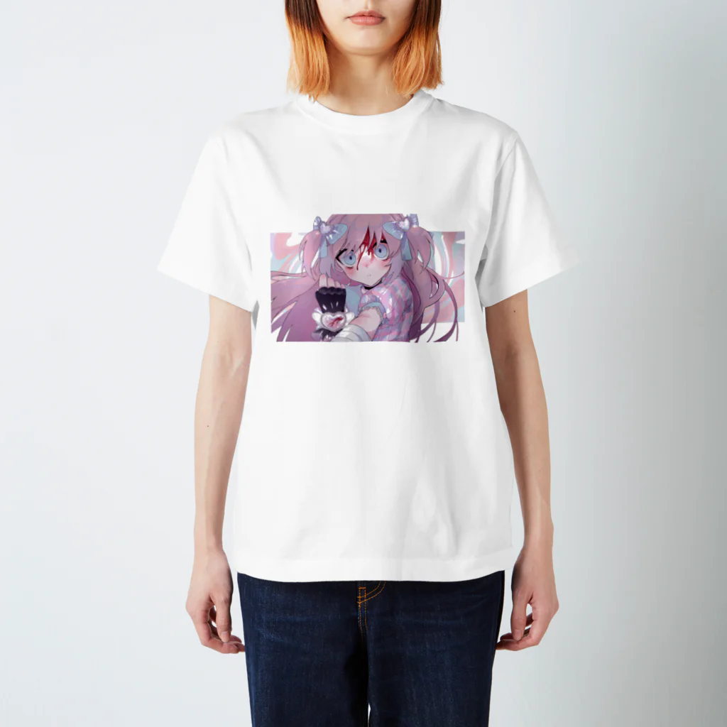 沈ムの魔法少女Tシャツ スタンダードTシャツ