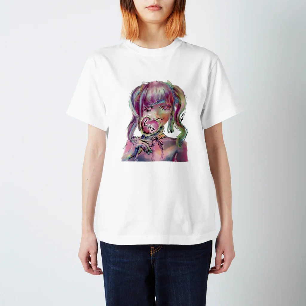 ひなのん帝國のしゅきしゅきはーと♥ Regular Fit T-Shirt