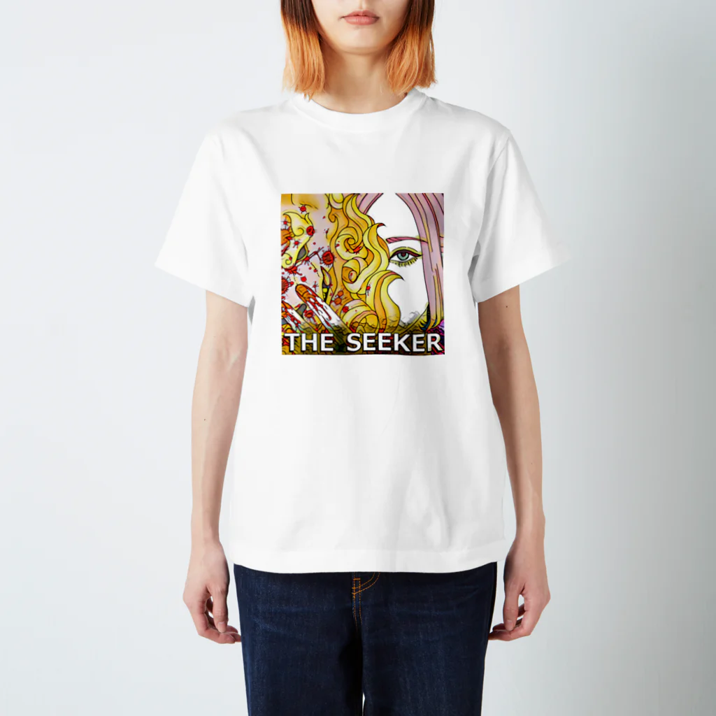 【みるかグッズ②】（SUZURI店）の【THE SEEKER】DbD公式放送掲載アイコン スタンダードTシャツ