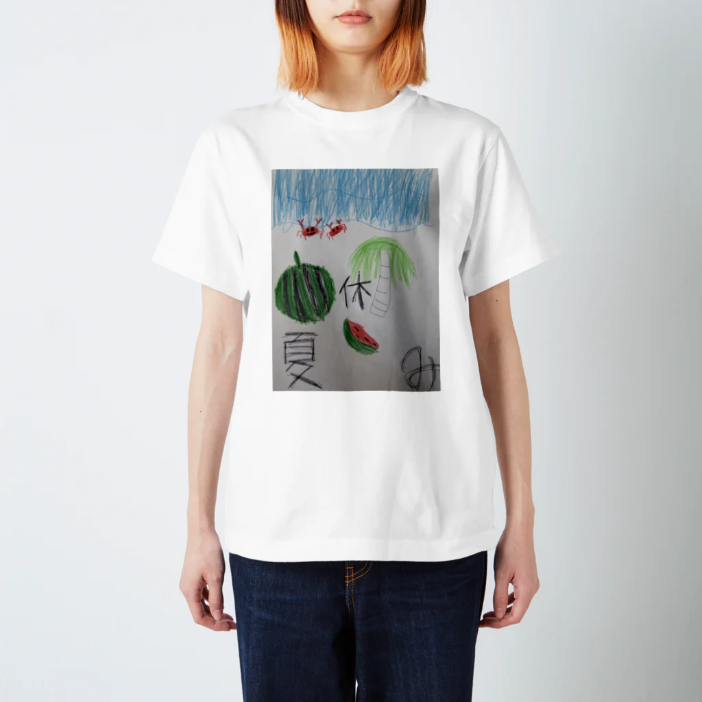 金欠ちゃんの夏休み❗ Regular Fit T-Shirt