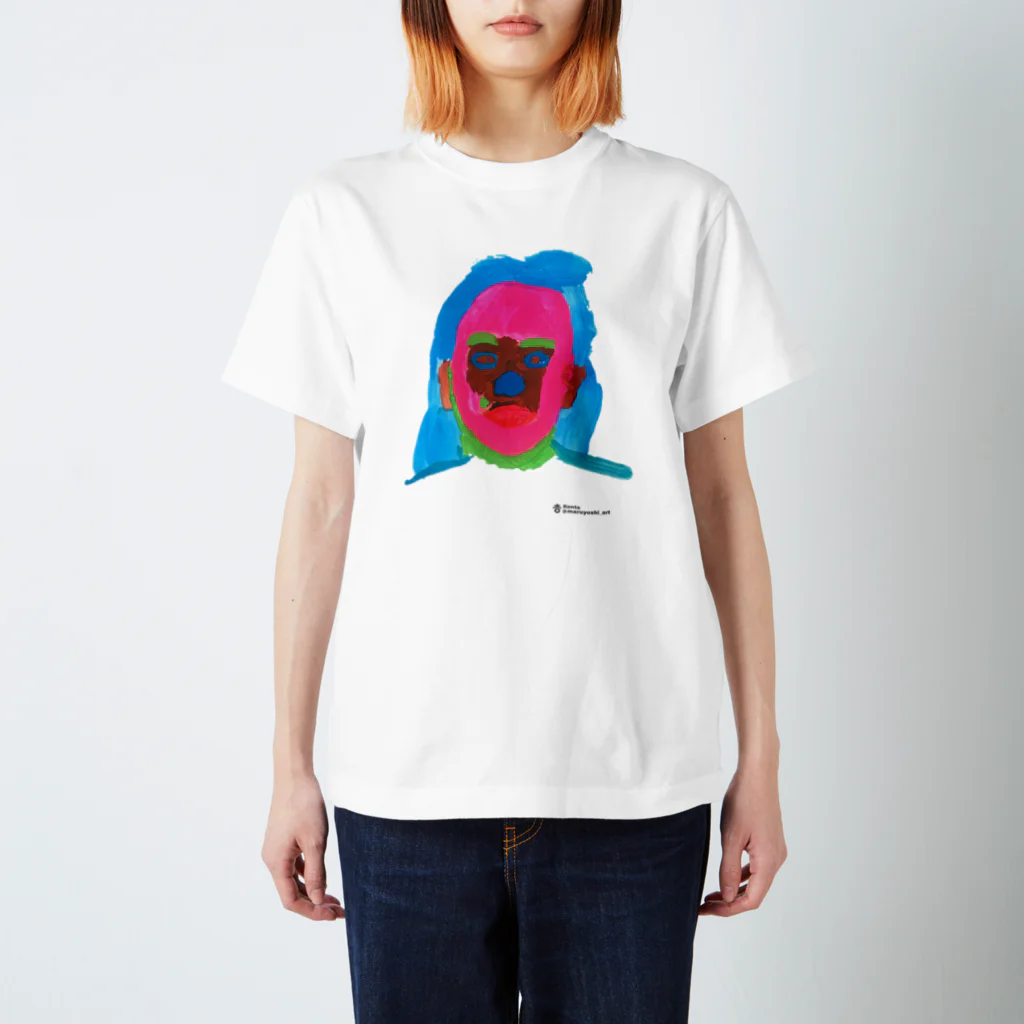 まるよし絵画教室のピンクレディ Regular Fit T-Shirt