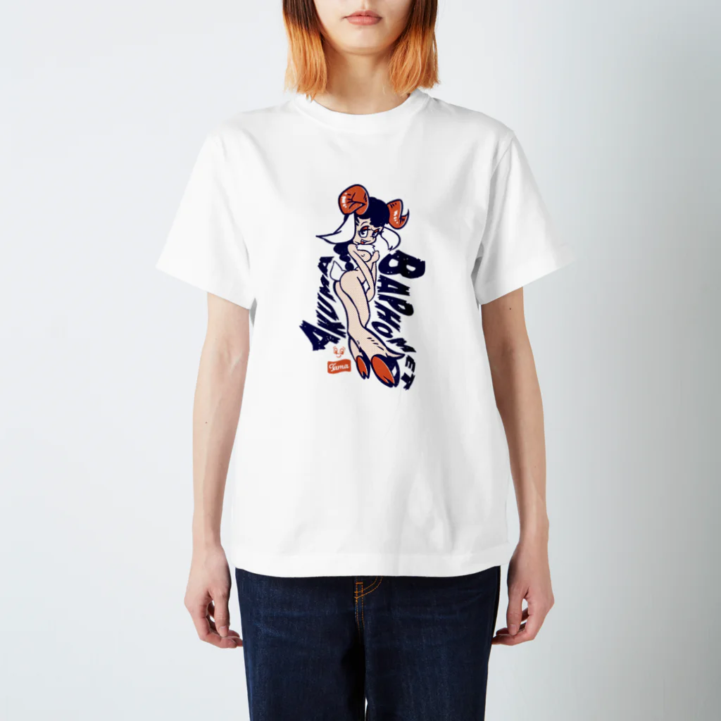 tama.llustrationの悪魔ガール　★ヤギの悪魔★ Regular Fit T-Shirt