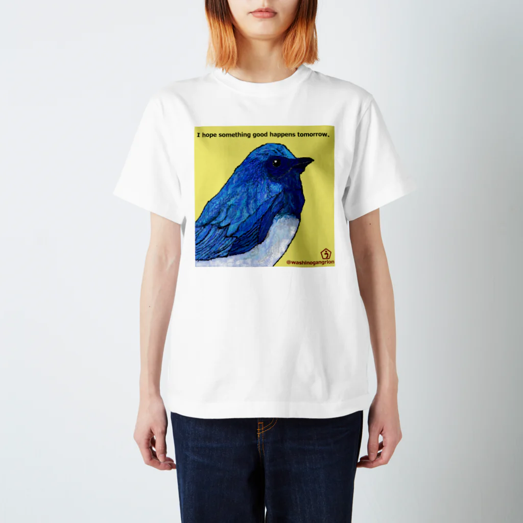 うーちゃぽこの幸せの青い鳥 スタンダードTシャツ