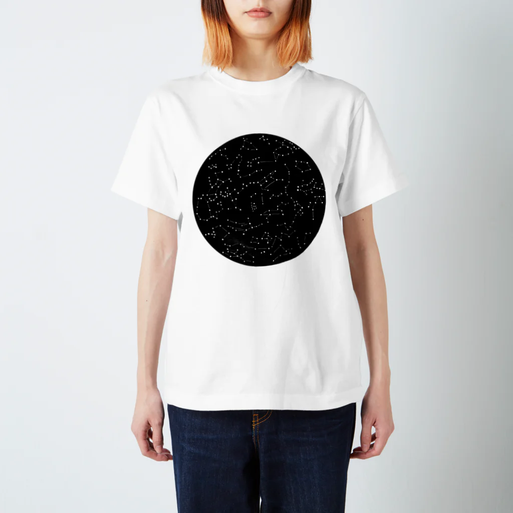 aki_ishibashiの宇宙の丸穴 Regular Fit T-Shirt