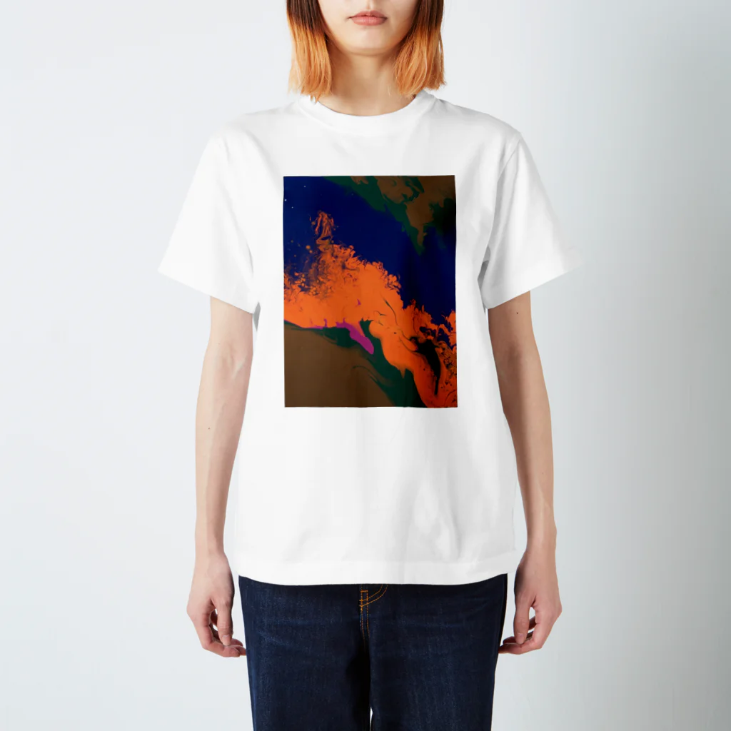 yjb_22のfluidart_tmmdl スタンダードTシャツ