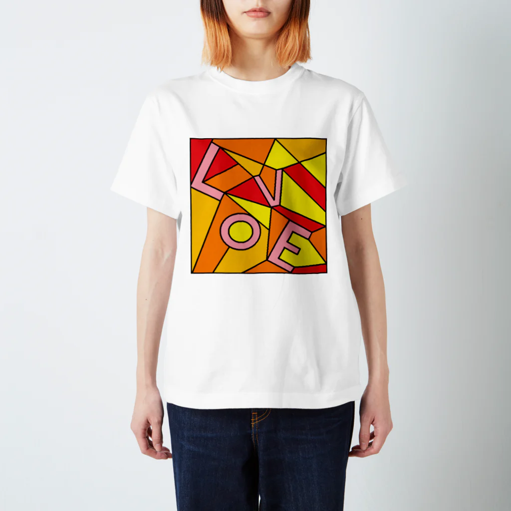 ふみ★のＬＯＶＥ（暖色） Regular Fit T-Shirt