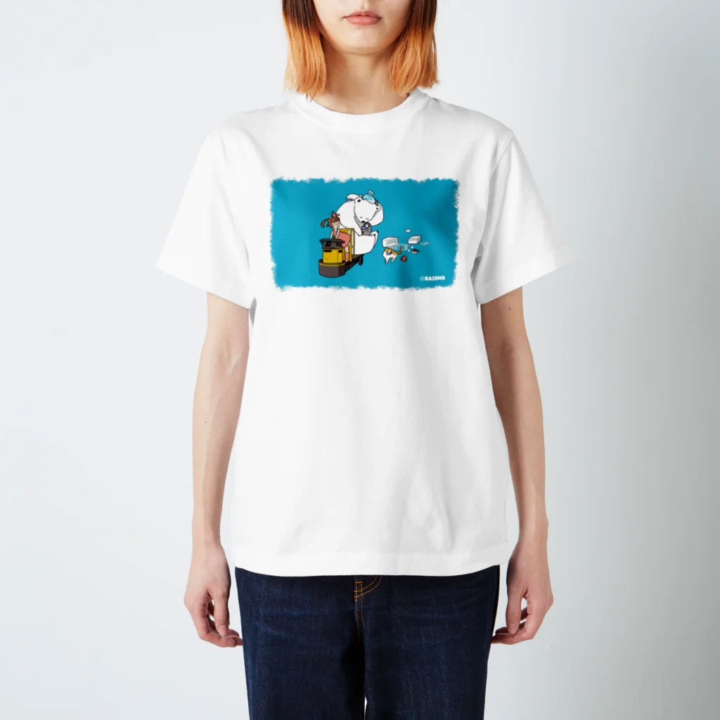 KAZUMAのりんちゃんTシャツ2021　 Regular Fit T-Shirt