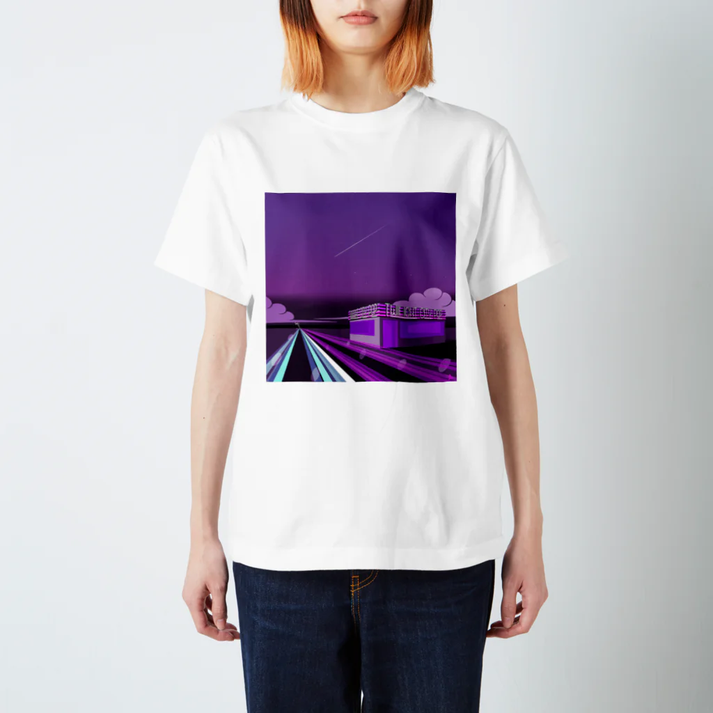 YASUHIRO DESIGNのTwilight city pop Regular Fit T-Shirt