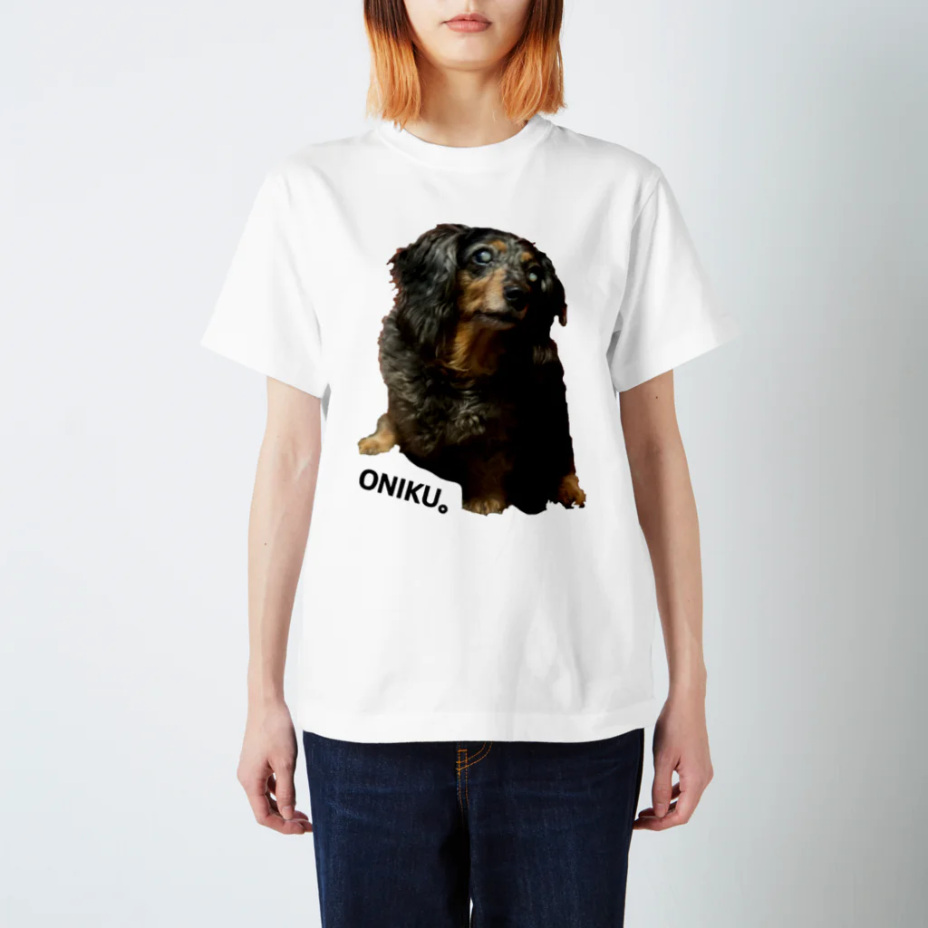 ObABaのおばば犬シリーズ スタンダードTシャツ