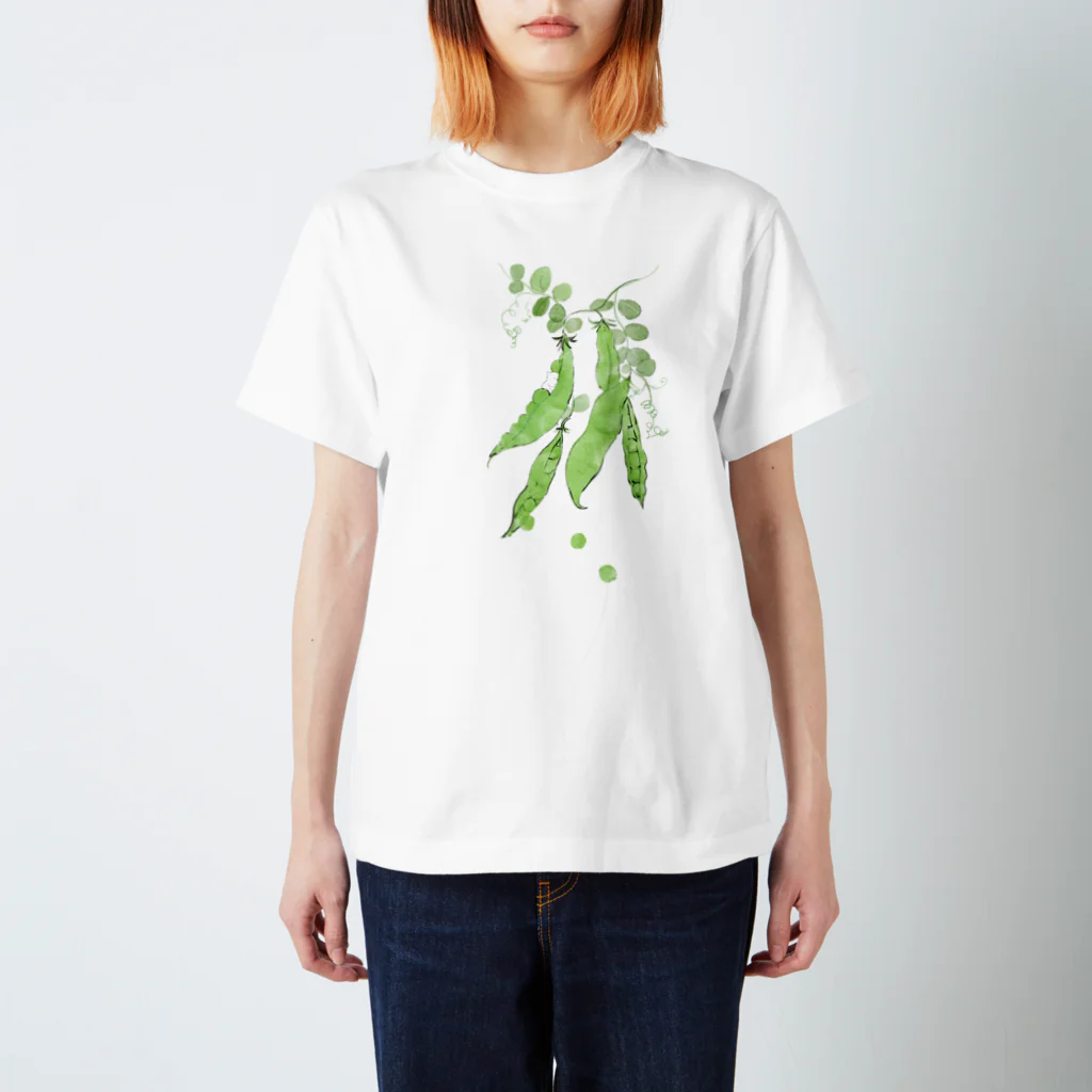 ももろ の豆 Regular Fit T-Shirt