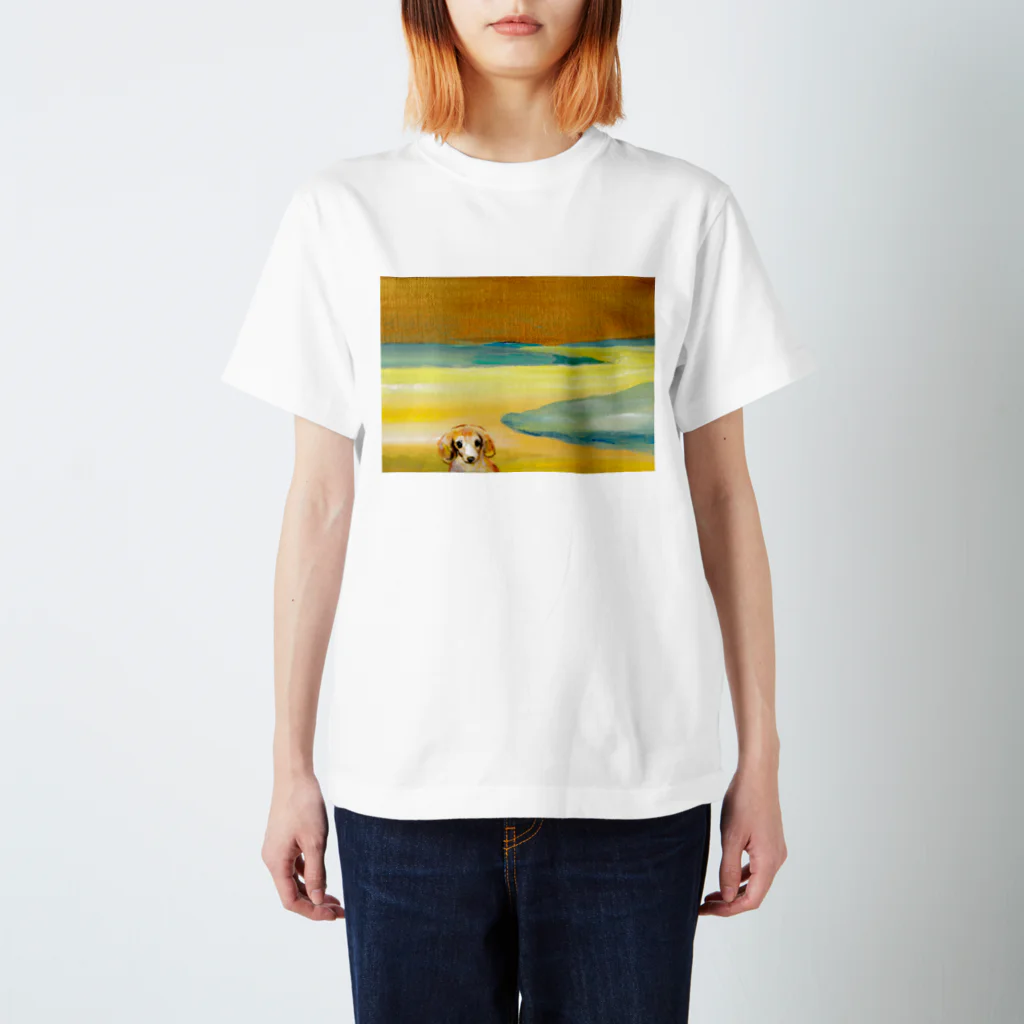 長友心平の風景ダックス Regular Fit T-Shirt