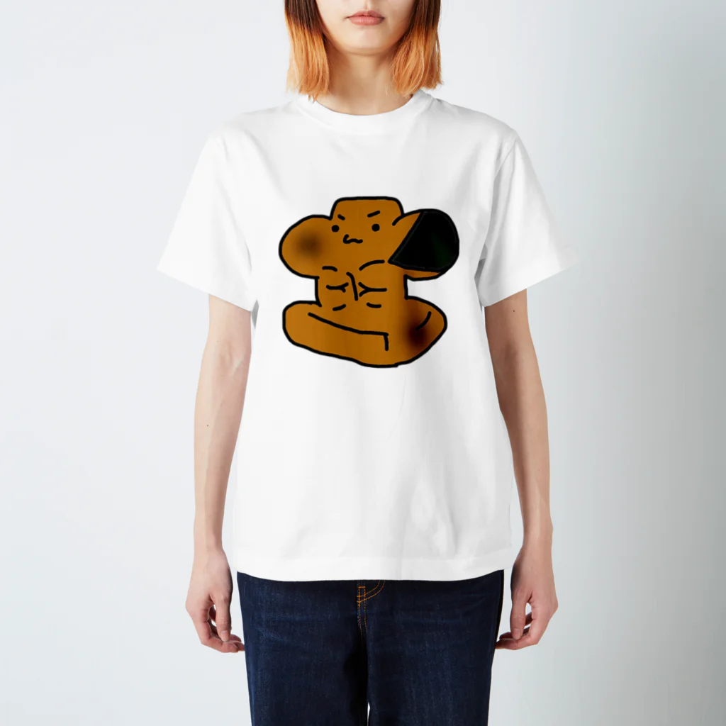 おもちのひとの磯部もちくん スタンダードTシャツ