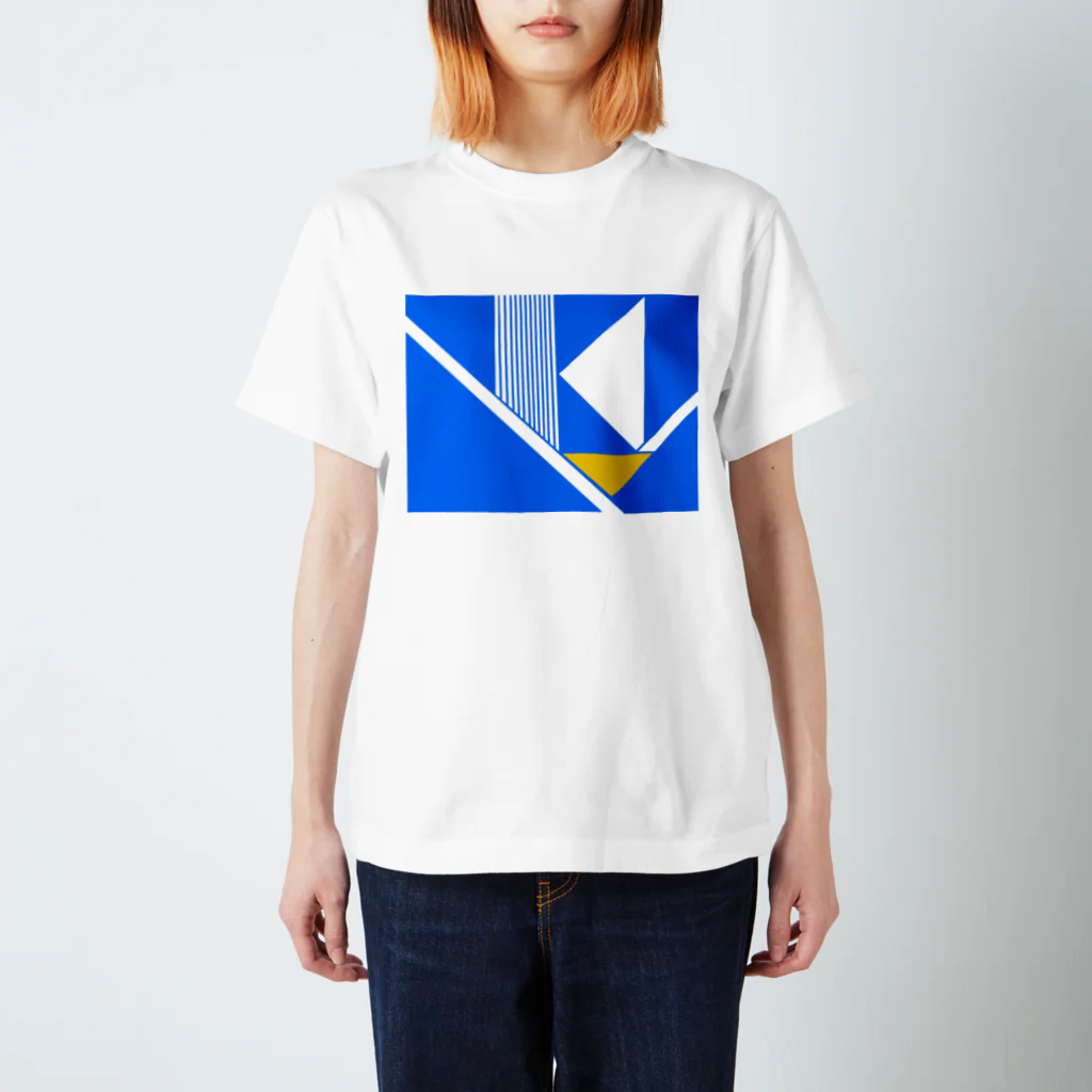 BLUE FEATHERの爽やか Regular Fit T-Shirt