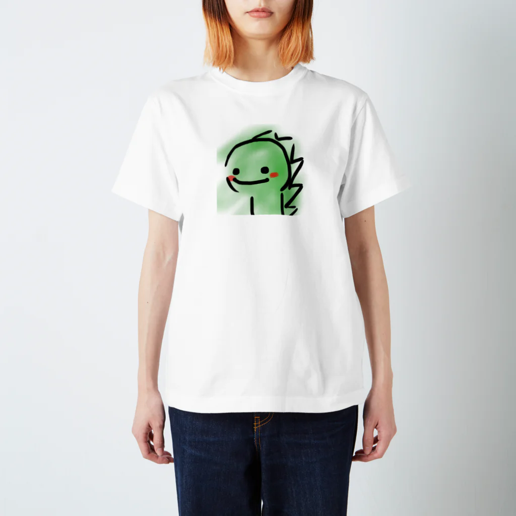 えだまめ　の　かいぬしのえだまめ Tシャツ スタンダードTシャツ