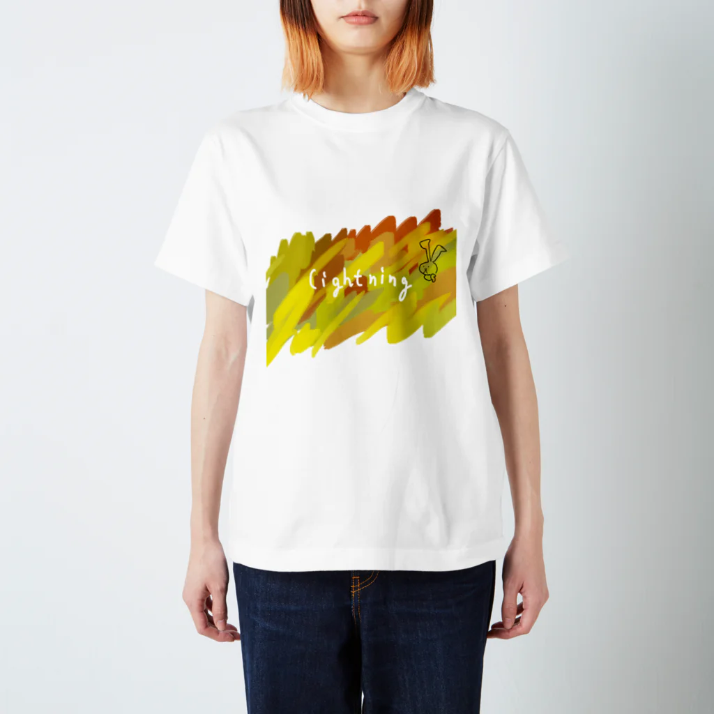 ポテコロアートショップの黄色の閃光 by kids Regular Fit T-Shirt