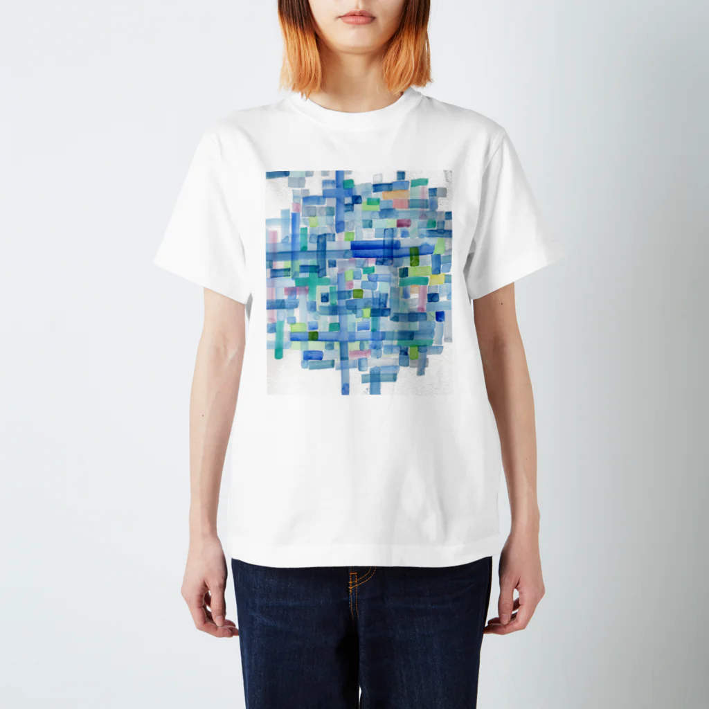 ヘビモリ堂のいろみずパズル スタンダードTシャツ