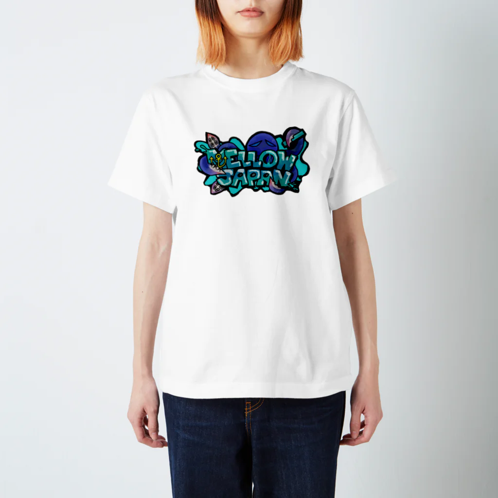 MELL∅W_NINJAのMELL∅W Tシャツ"KRAKEN" スタンダードTシャツ