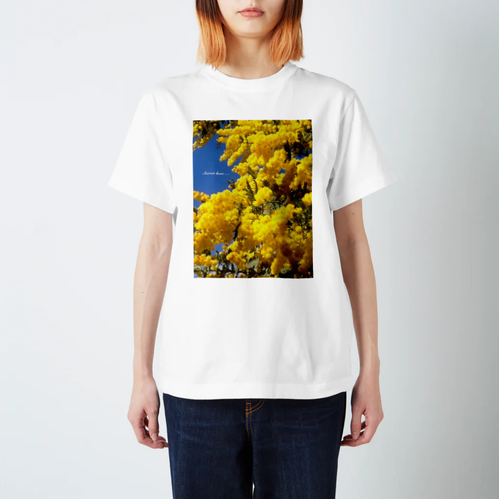 屋根乃上麻里恋のmimosa スタンダードTシャツ