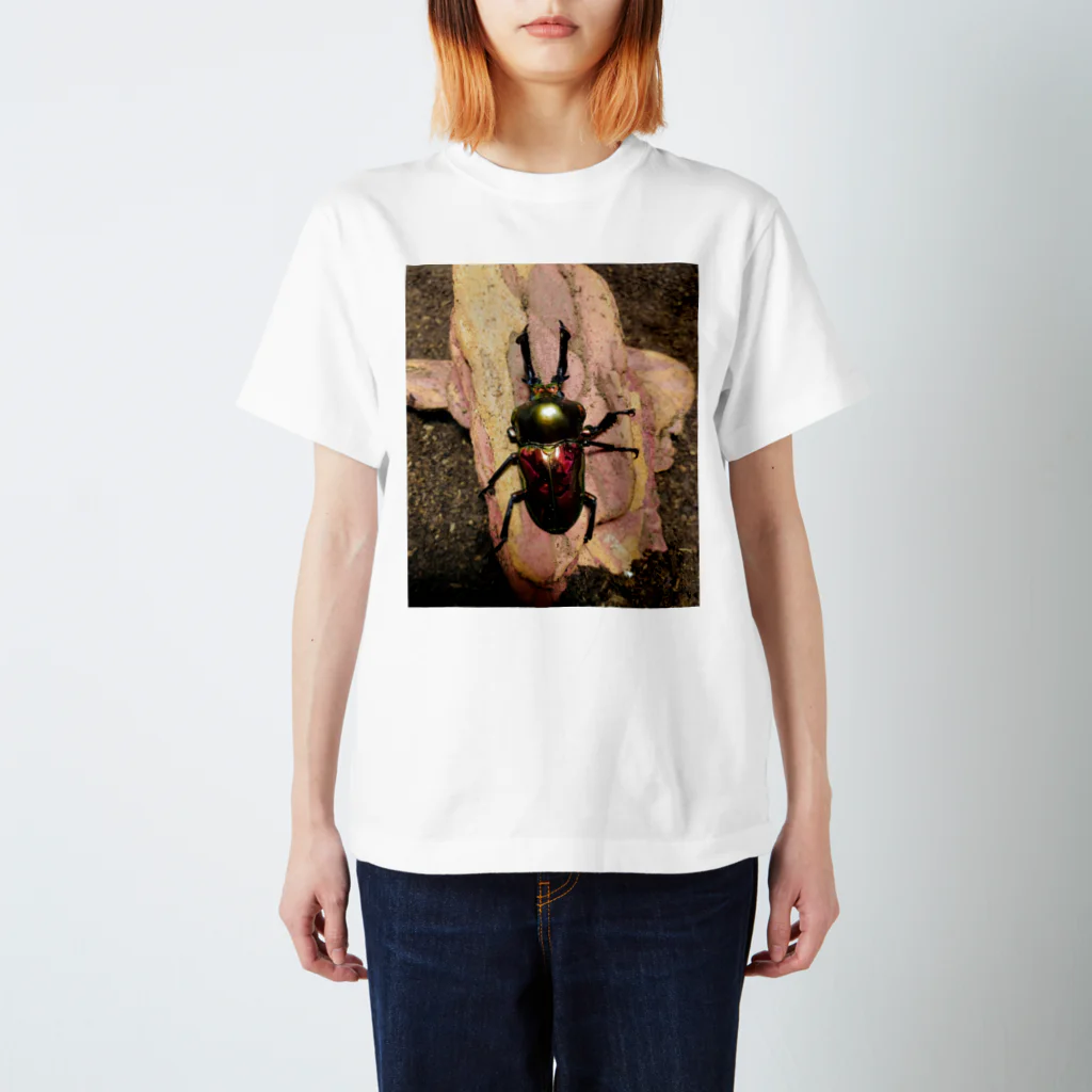 anemoneのクワガタ スタンダードTシャツ