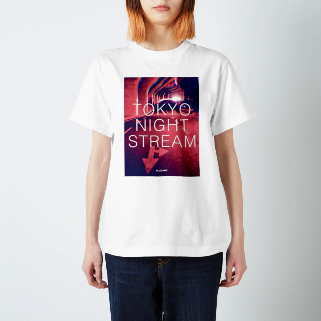 FUZZAGE™ (ファズエイジ)のTOKYO NIGHT STREAM スタンダードTシャツ