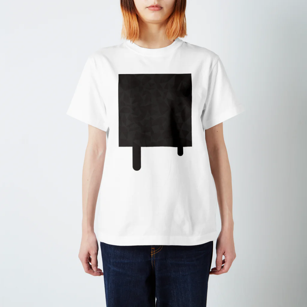 Hplusのsquare スタンダードTシャツ