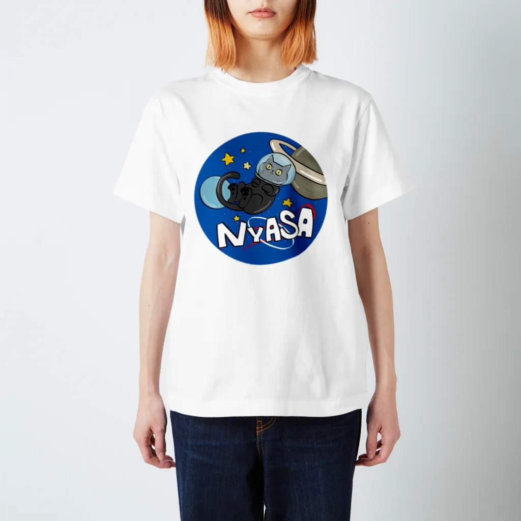 SILVERSHIGAのNYASA猫 Regular Fit T-Shirt