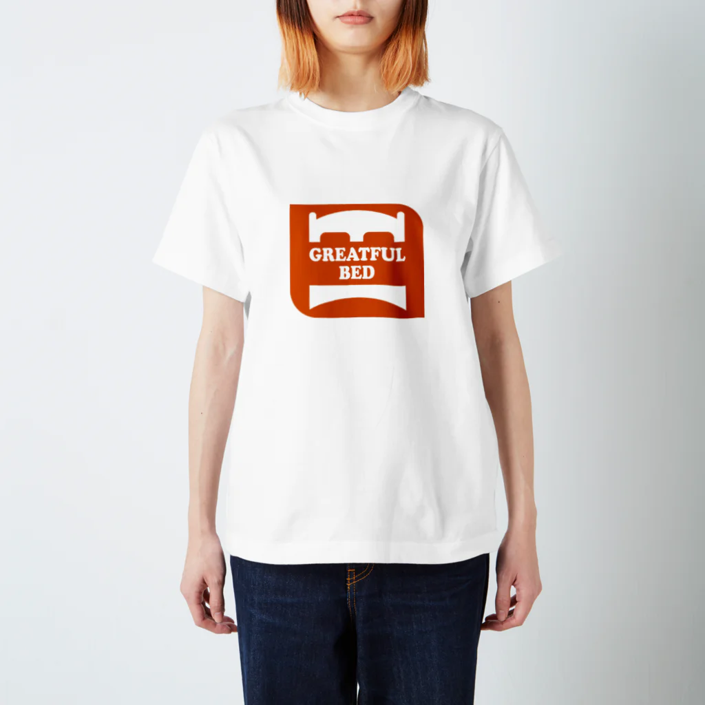 ゆるTショップのGREATFUL BED Tシャツ スタンダードTシャツ