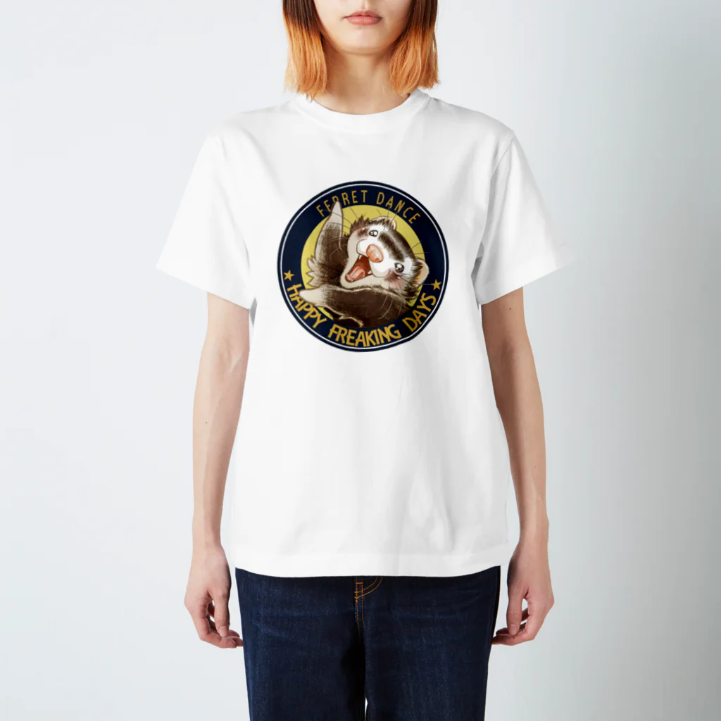 いちごだわし🐹のFERRET DANCE🌟 スタンダードTシャツ