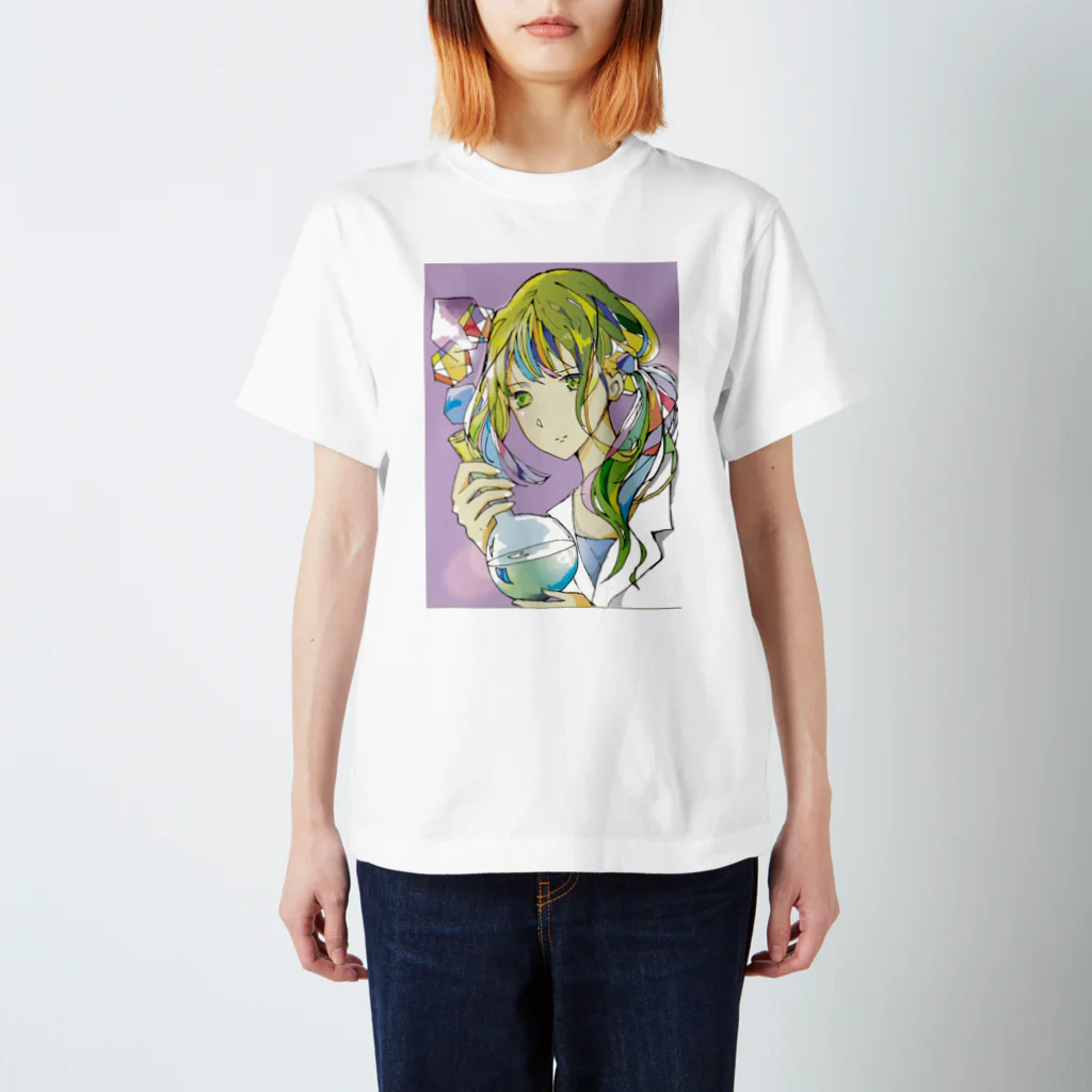 ピヨ_chemistryの化学と少女 スタンダードTシャツ