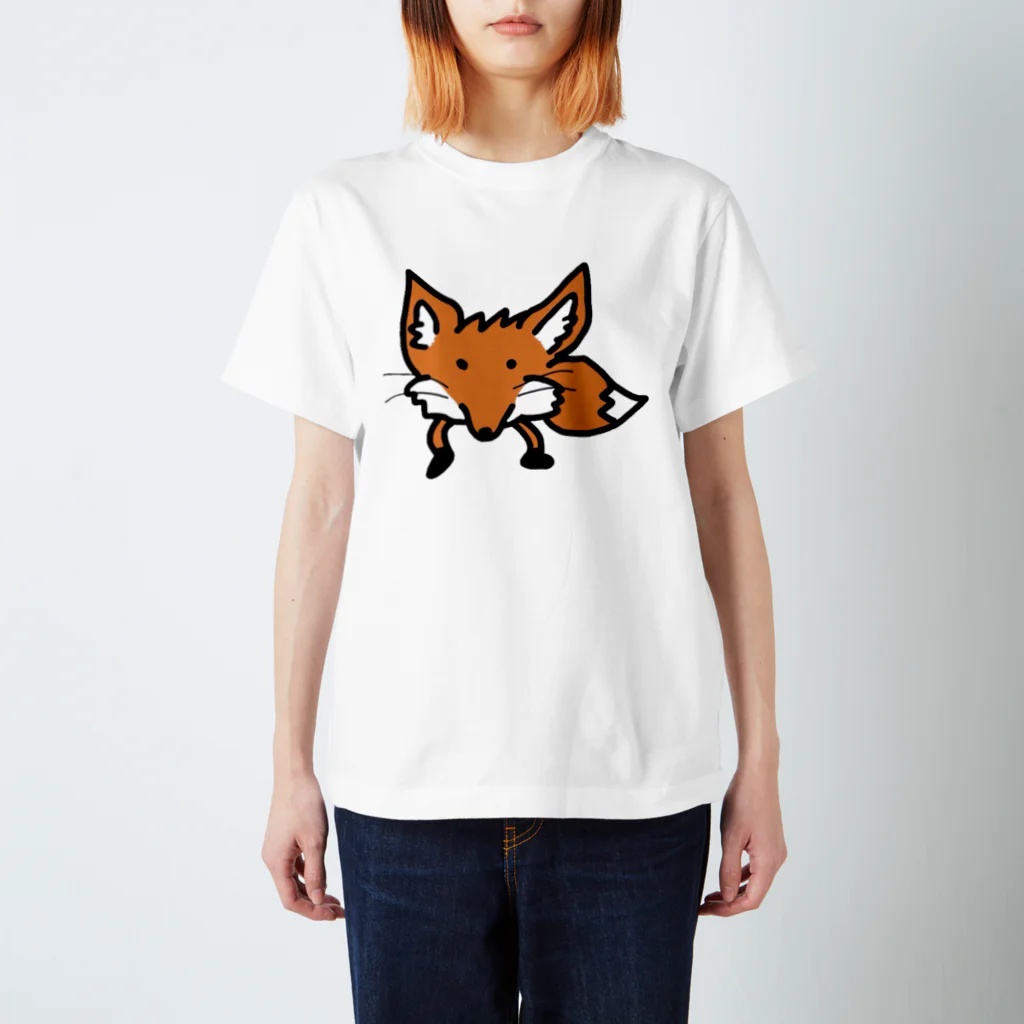 月光ガガンボのエキノフォックス君 Regular Fit T-Shirt