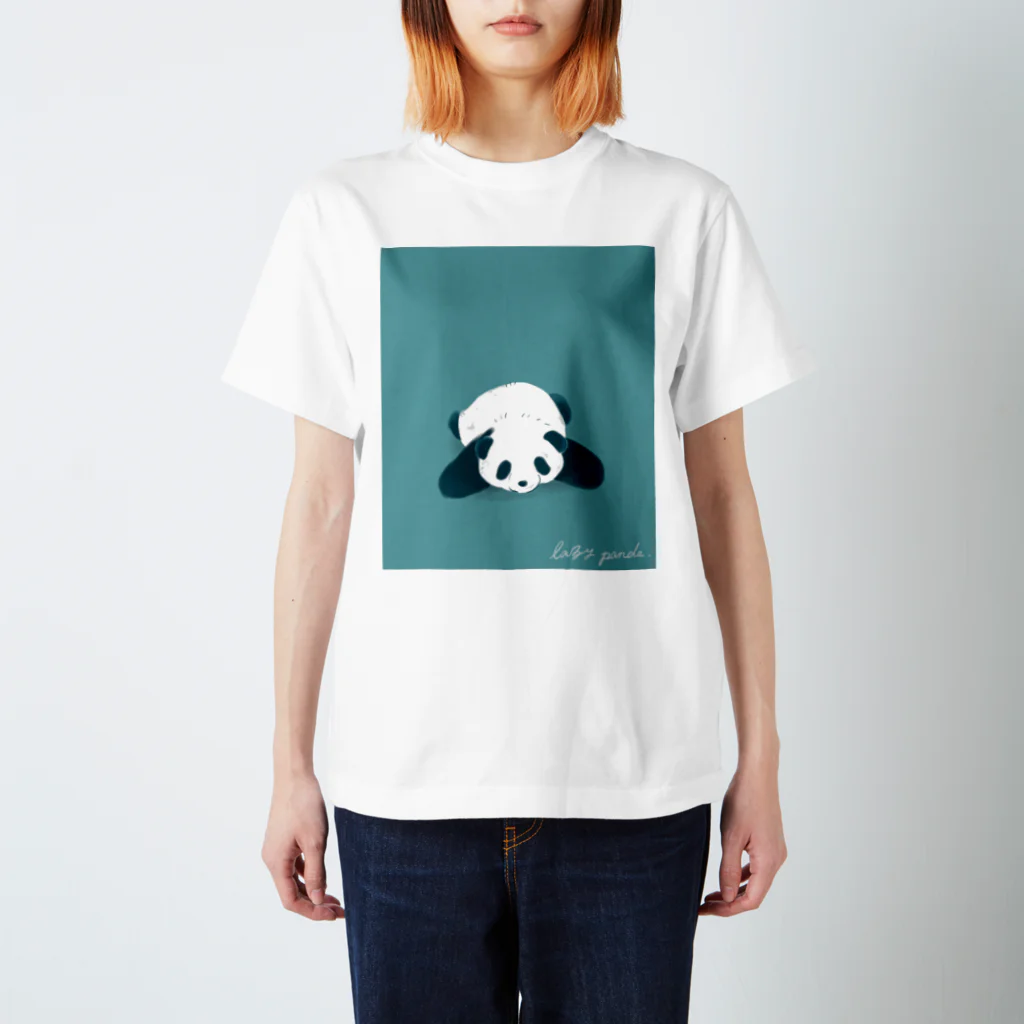 夢想屋はるのLazy panda. スタンダードTシャツ